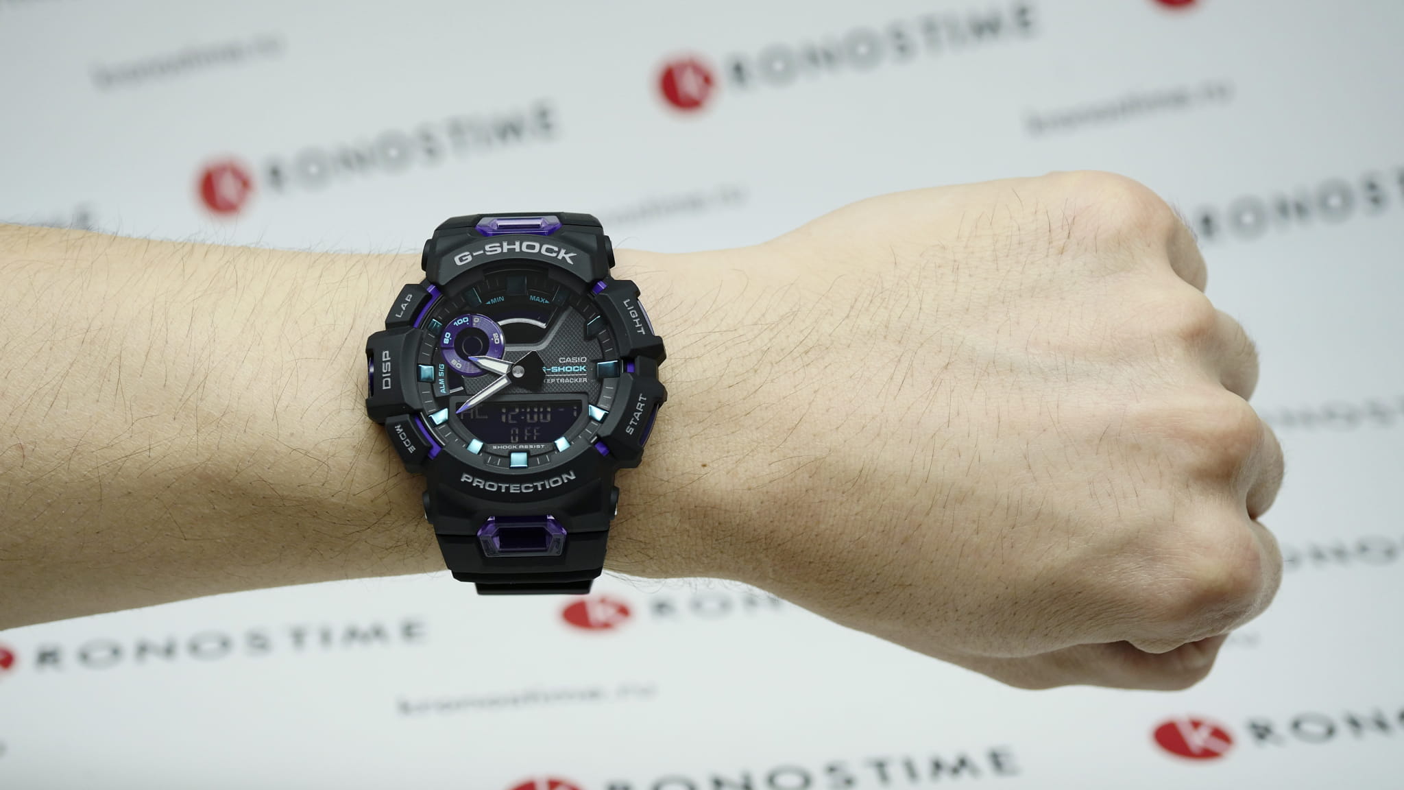 Casio Casio G-Shock GBA-900-1A6DR (GBA-900-1A6) G-SQUAD — детали корпуса и полимер